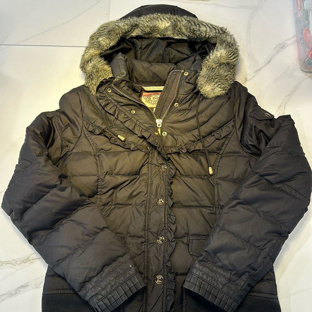 Juicy couture down jacket